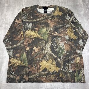 Fieldline Camo Shirt Long sleeve Advantage Timber Size XL Hunting Outdoors VTG